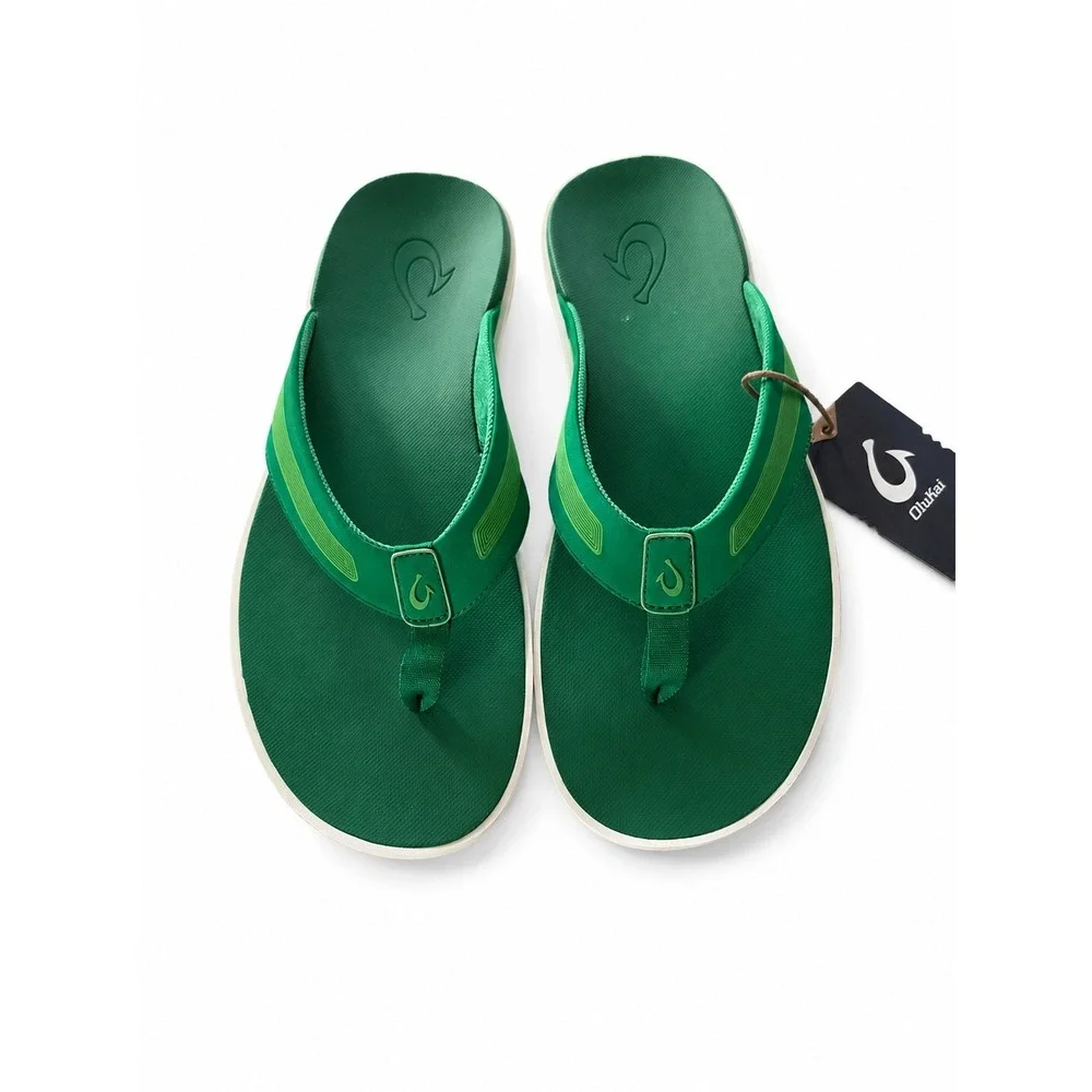 OluKai Leeward Men's Water-resistant Beach  Gorpcore Flip-flop Size 12